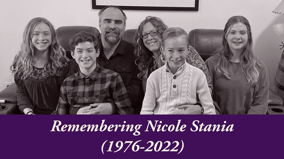 Remembering Nicole Stania (1976 - 2022)